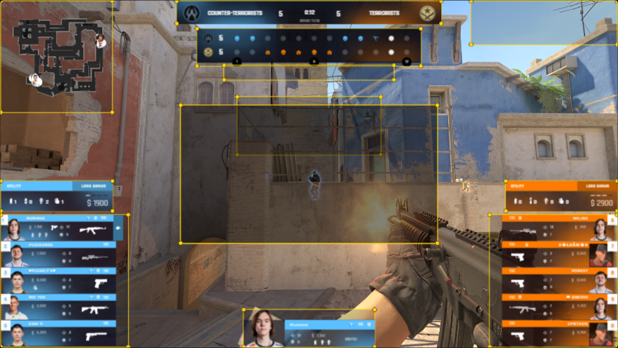 HUD Composer live preview for CS2 HUD customization