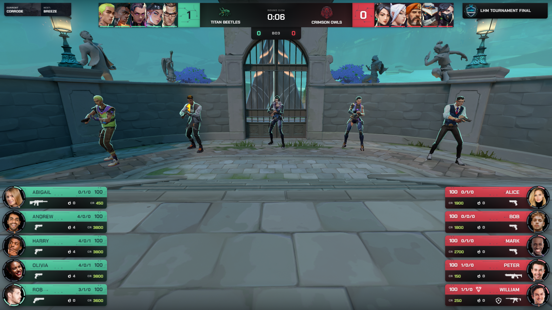 Ultra Valorant HUD broadcast preview